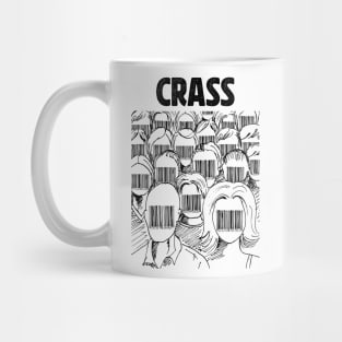 Barcode face Crass Mug